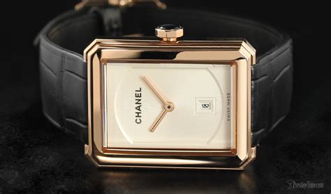 chanel boyfriend gold watch|Chanel watch prices.